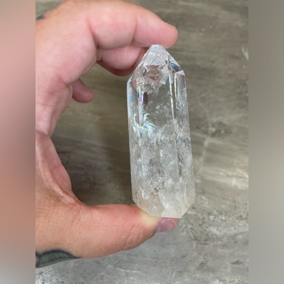 COPY - Crackle Quartz Crystal Tower - Picture 2 of 3